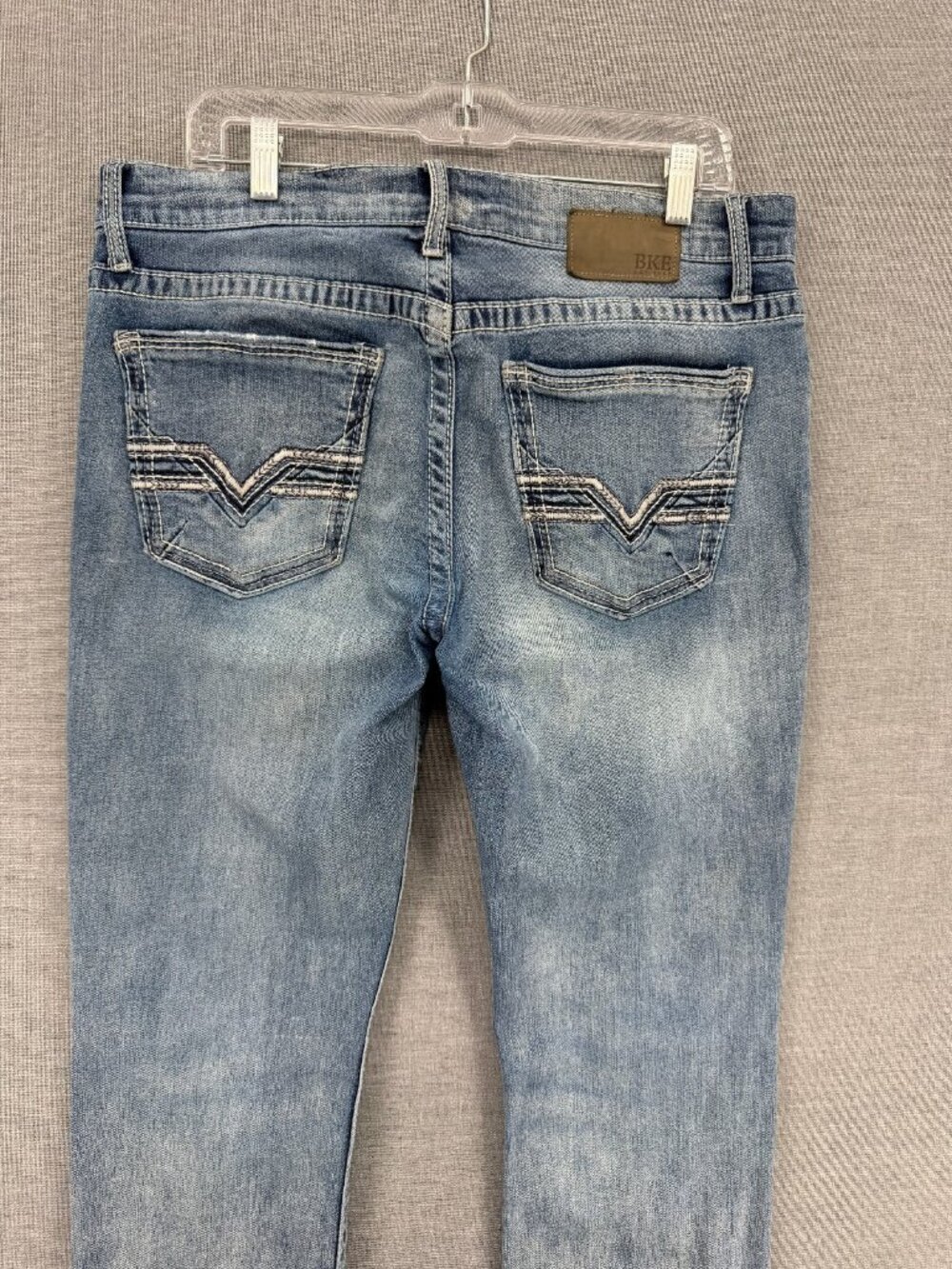 BKE Jake Straight Leg Jeans Mens 34x30 Denim Pants Fade